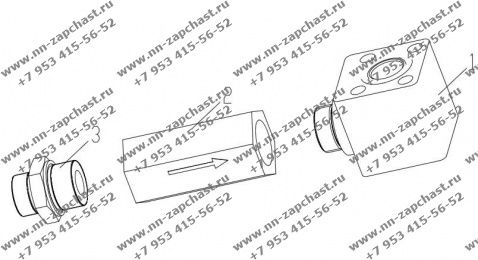 803073807 Клапан рулевой системы фронтального погрузчика оригинальные запчасти заводские комплектующие китайских фронтальных погрузчиков XCMG