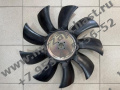 J8R3T7-1308150 Вентилятор системы охлаждения двигателя Yuchai оригинальные запчасти заводские комплектующие китайских фронтальных погрузчиков sdlg крыльчатка кулер двс ючай