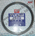 венец маховика двигателя yuchai запчасти двс ючай комплектующие фронтальных погрузчиков sdlg 640-1005043